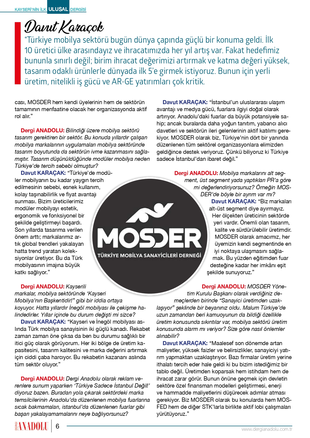 Mosder Başkanı