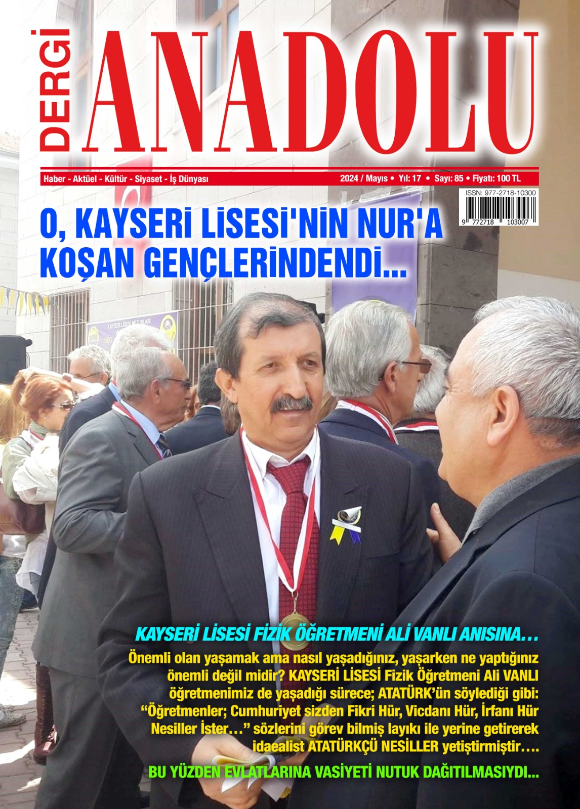 85 kapağı